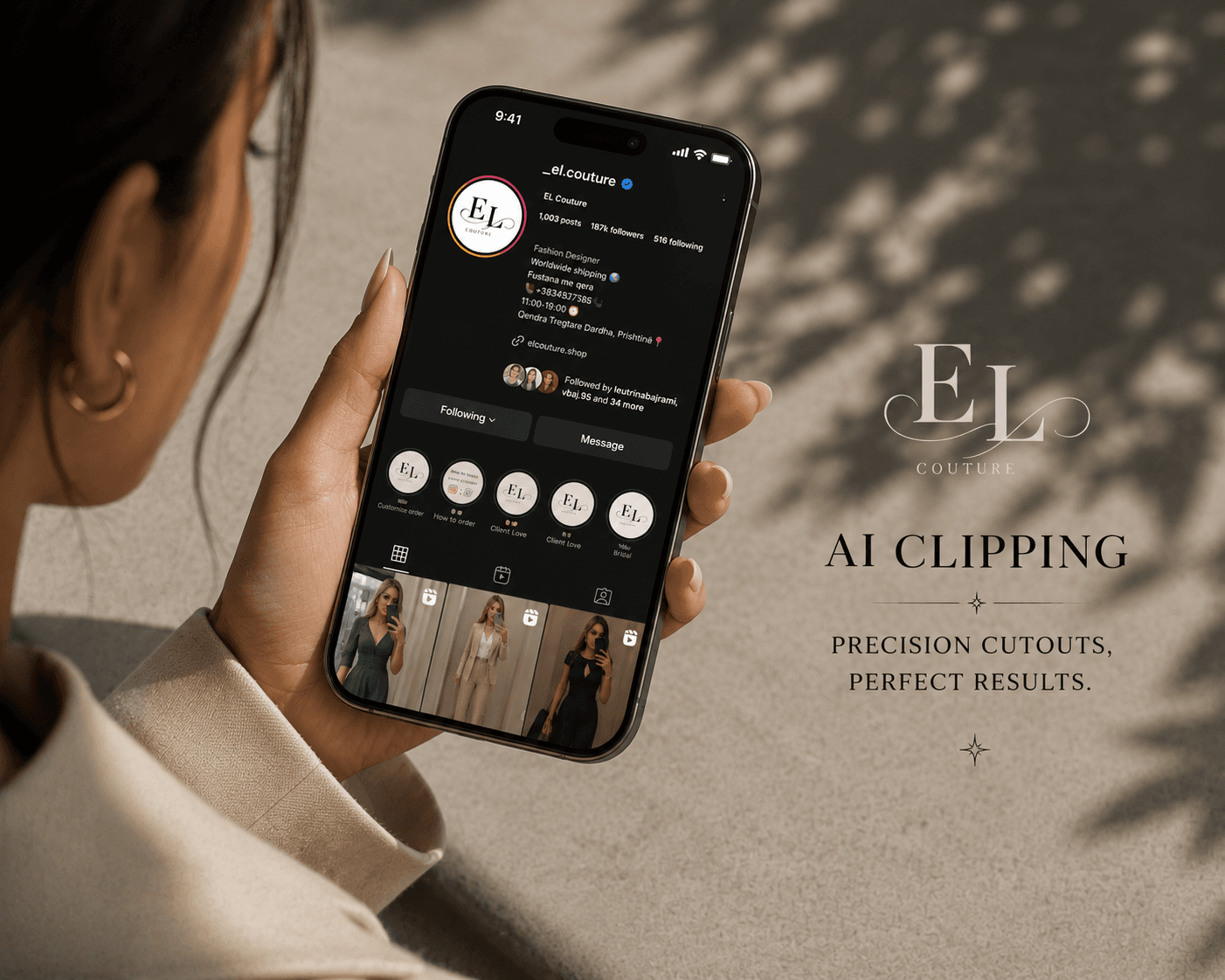 El Couture clipping